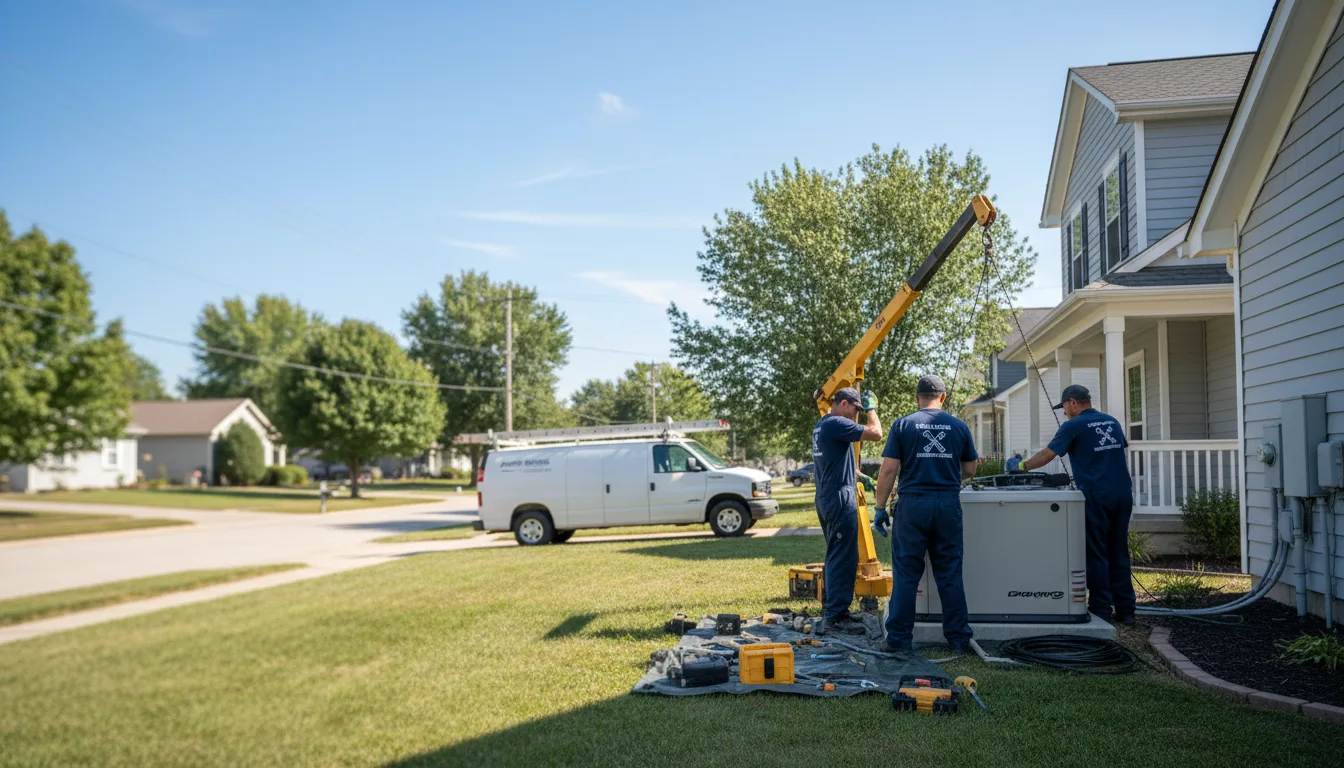 Generator Installation in Home, KS near me